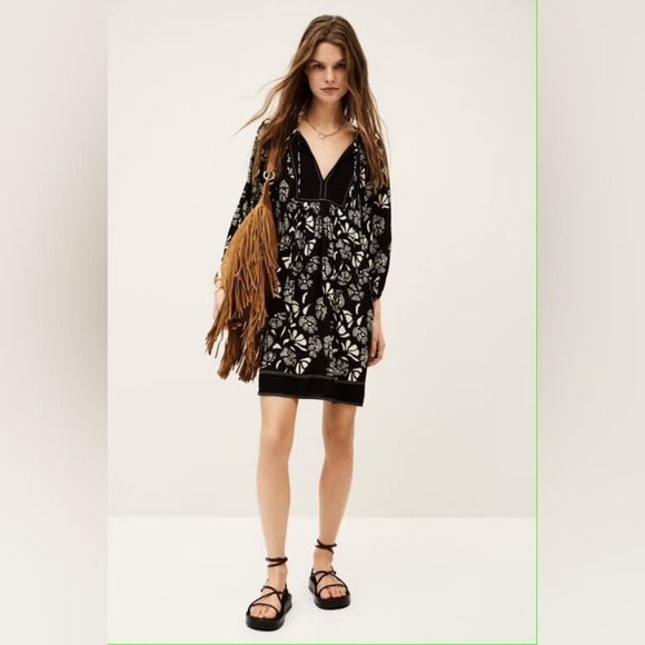 Ba&sh Amy Dress Size 3/ Large - Picture 1 of 10